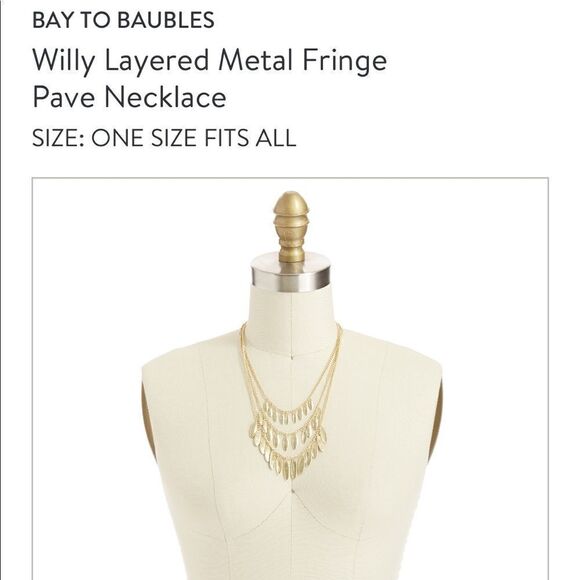 Reversible Gold Three layer Necklace! - Picture 5 of 7